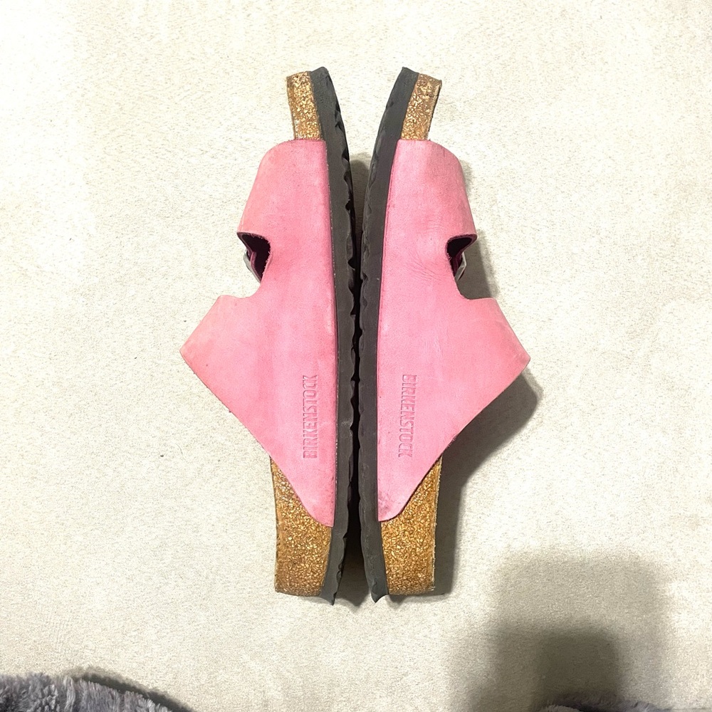 Pink Birkenstocks